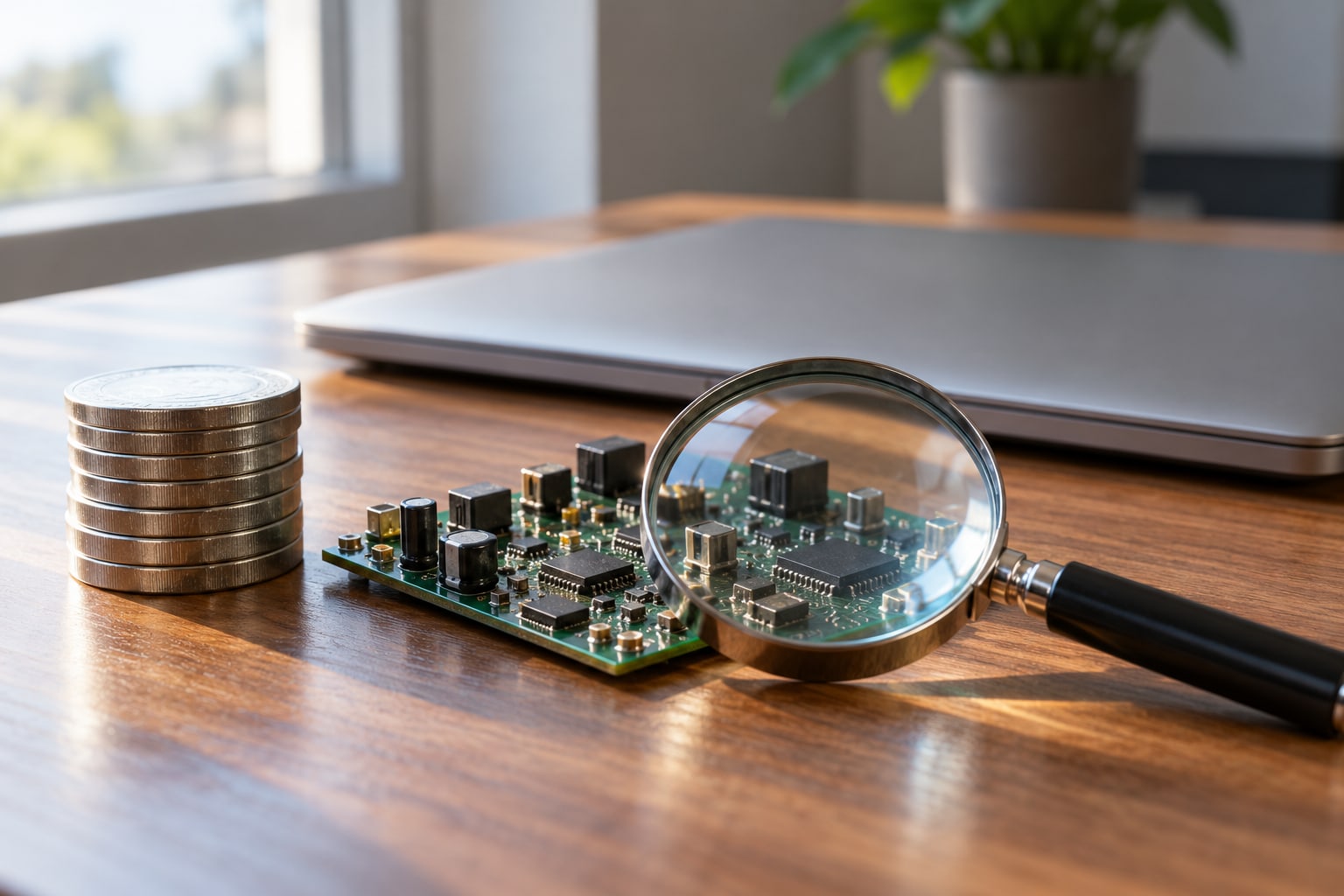 AI-generated image: The day the market asked what your tools are really worth