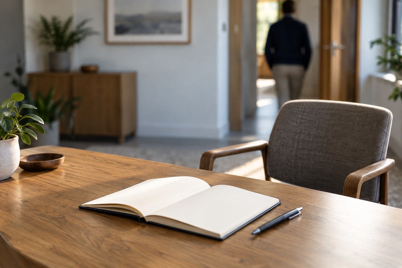 AI-generated image: What to do about a customer who leaves