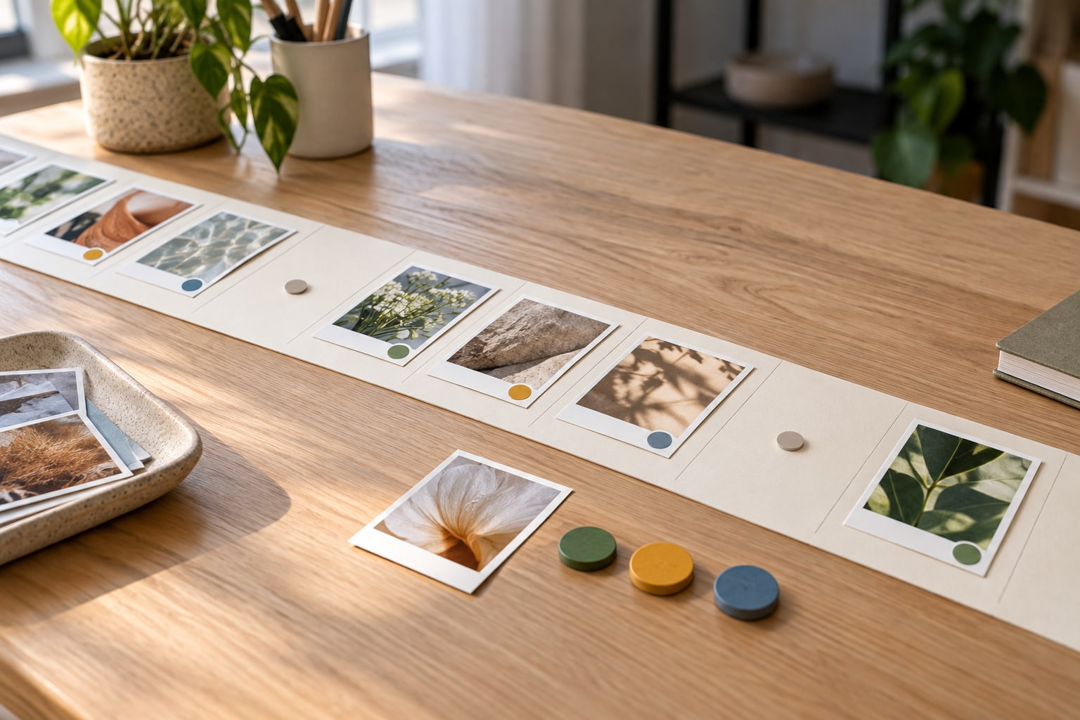 AI-generated image: Every post on one timeline, and a clear way to approve it