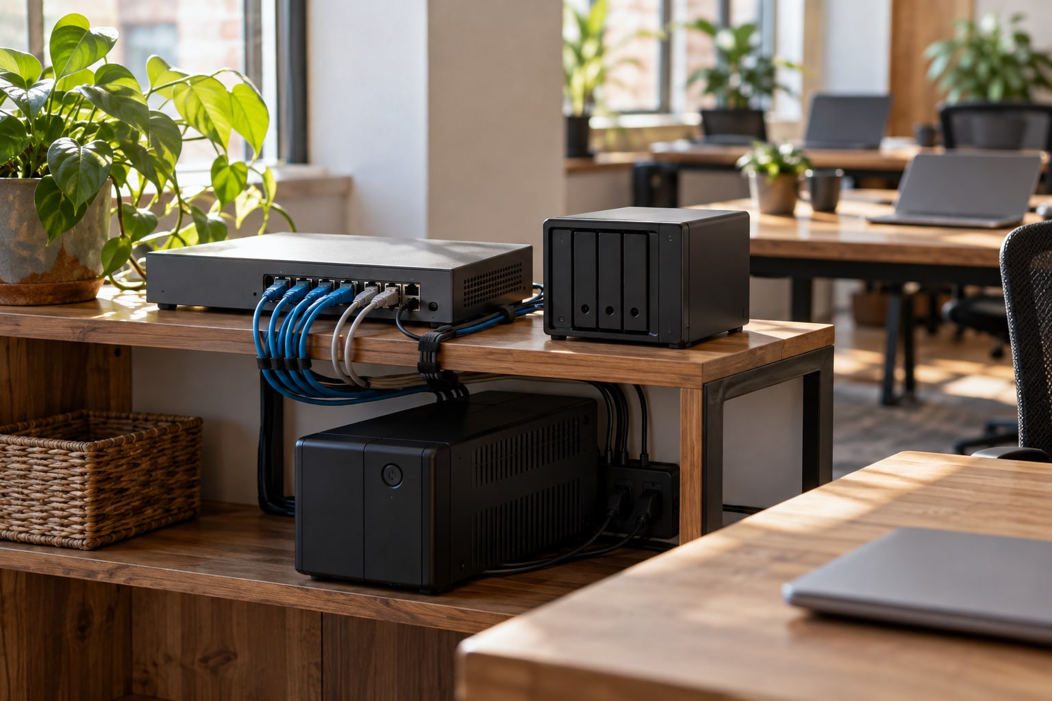 AI-generated image: What "Enterprise-Grade" Should Mean to a Small Business